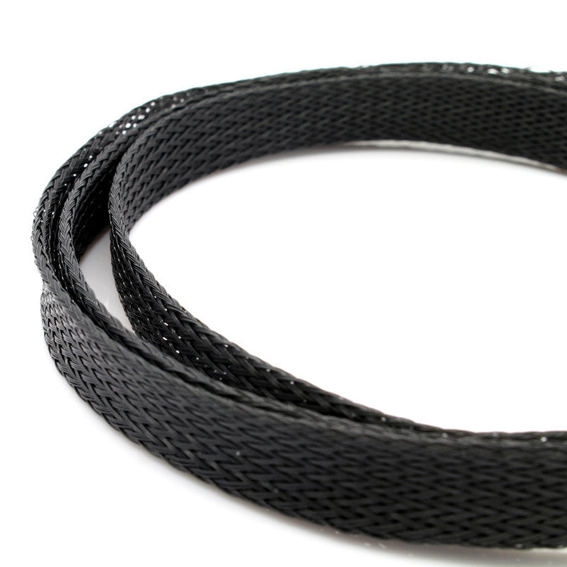 10PCS 1M Retardant Nylon Braided Sleeving 8mm Black PET Cable For 3D Printer