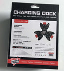 USB Triple Charger Station Stand Dock for Xbox One Controller Indicator Lights Convenient Secure