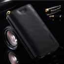 Detachable Wallet Flip Card Case Cover ID Card Money Storage Stand Cover COMPATIBLE FOR IPhone 6/6S iPhone Lovers Gift Black