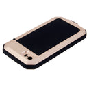 Dustproof Waterproof Shockproof Aluminum Cover Dust Scratch Shock Protection Case COMPATIBLE FOR iPhone 5/5S Cellphones -Golden