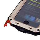 Dustproof Waterproof Shockproof Aluminum Cover Dust Scratch Shock Protection Case COMPATIBLE FOR iPhone 5/5S Cellphones -Golden