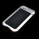 Dustproof Waterproof Shockproof Aluminum Cover Dust Scratch Shock Protection Case COMPATIBLE FOR iPhone 5/5S Cellphones-Silver