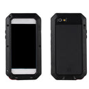 Fashionable Design Dustproof Waterproof Shockproof Aluminum Cover Case COMPATIBLE FOR IPhone 6 /6s Protection Cover -Black