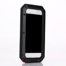 Fashionable Design Dustproof Waterproof Shockproof Aluminum Cover Case COMPATIBLE FOR IPhone 6 /6s Protection Cover -Black