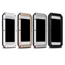 Fashionable Design Dustproof Waterproof Shockproof Aluminum Cover Case COMPATIBLE FOR IPhone 6 /6s Protection Cover -Black
