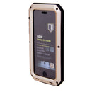 Fashionable Design Dustproof Waterproof Shockproof Aluminum Cover Case COMPATIBLE FOR IPhone 6 /6s Protection Cover -Golden