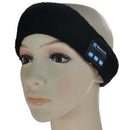 Black-Wireless Bluetooth Headphone Sports Headband Mic Handsfree Call Built-in Speaker Crisp Sound Universal