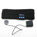 Black-Wireless Bluetooth Headphone Sports Headband Mic Handsfree Call Built-in Speaker Crisp Sound Universal