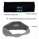 Black-Wireless Bluetooth Headphone Sports Headband Mic Handsfree Call Built-in Speaker Crisp Sound Universal