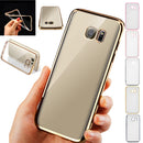 Fashionable Shockproof Scratchproof Easy Installation Cover Case Protector COMPATIBLE FOR Samsung Galaxy S7 Edge Gold