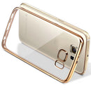 Fashionable Shockproof Scratchproof Easy Installation Cover Case Protector COMPATIBLE FOR Samsung Galaxy S7 Edge Gold