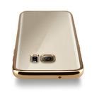 Fashionable Shockproof Scratchproof Easy Installation Cover Case Protector COMPATIBLE FOR Samsung Galaxy S7 Edge Gold