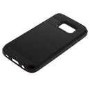 Portable Card Pocket Phone Case Cover Film COMPATIBLE FOR Samsung Galaxy S7 Black