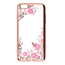 Fashionable Crystal Flower Charms Phone Case Cover COMPATIBLE FOR IPhone 6 6s Dust Scratch Protection
