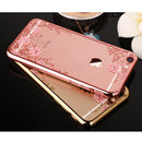 Fashionable Crystal Flower Charms Phone Case Cover COMPATIBLE FOR IPhone 6 6s Dust Scratch Protection