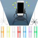 Portable Spider Phone Holder Tablet Stand Flexible Cell Mobile Mount Purple