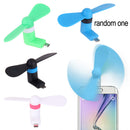 Generic Mini Micro USB Mobile Phone Electric Fan For Android Phone Samsung HTC LG
