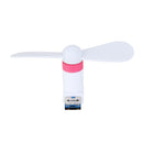 Generic 2 in 1 Portable Android Phone Notebook Laptop PC Mute USB Cooling Mini Fan