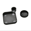 Black Frame Mount Housing Case with Protective UV Lens and Lens Cap Cover for GoPro Hero 4 Hero 3+ Hero 3 Cameras Plastic
