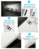 Waterproof Convenient Phone Case Cover Protector Screen Compatible For iPhone 5 5S Clear Gold