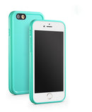 Waterproof Convenient Phone Case Cover Protector Screen Compatible For iPhone 6 6S Black +White