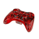 Protective Case Shell Button Kit for Xbox 360 Controller-Grave Red Skull Perfect Fit Antiscratch Shockproof