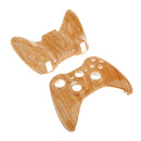 Replacement Case Shell Button Kit for Xbox 360 Controller-Light Wood Grain