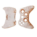 Replacement Case Shell Button Kit for Xbox 360 Controller-Dark Wood Grain