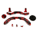 Replacement Case Shell Button Kit for Xbox 360 Controller-Red Skull