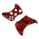 Replacement Case Shell Button Kit for Xbox 360 Controller-Red Skull