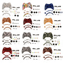 Replacement Case Shell Button Kit for Xbox 360 Controller-Red Skull