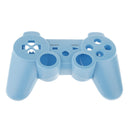 Light Blue-Replacement Full Housing Shell Case Skin Mod Kit for PS3 Controller Full Access Protective
