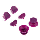 Purple-Full Button Set Replacement Mod Kit for Playstation PS4 Controller Repair Housing Video Game Accessories Perfectly Fit