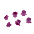 Purple-Full Button Set Replacement Mod Kit for Playstation PS4 Controller Repair Housing Video Game Accessories Perfectly Fit