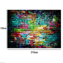 Generic 1.5m*2.2m Colorful Brick Wall Studio Prop Photography Background Backdrop