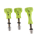 Green-Aluminum Stainless Thumb Knob Bolt Nut Screw Set for GoPro Hero3+/3/2/1 Camera Accessories Fastening Easy Install