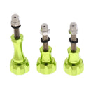 Green-Aluminum Stainless Thumb Knob Bolt Nut Screw Set for GoPro Hero3+/3/2/1 Camera Accessories Fastening Easy Install