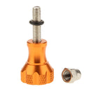 Gold-Aluminum Stainless Thumb Knob Bolt Nut Screw Set for GoPro Hero3+/3/2/1 Camera Accessories Fastening Easy Install