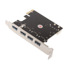 4 Port PCI-E to USB HUB VL805 Chipset PCI Express Card Adapter 5 Gbps Speed