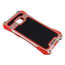 Protective Touch Phone Case Cover Tempered Glass COMPATIBLE FOR Samsung Galaxy S7 Black + Red + Gold