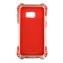 Protective Touch Phone Case Cover Tempered Glass COMPATIBLE FOR Samsung Galaxy S7 Black + Red + Gold