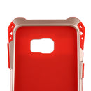Protective Touch Phone Case Cover Tempered Glass COMPATIBLE FOR Samsung Galaxy S7 Black + Red + Gold