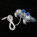 Blue USB 2.0 Vibration Gamepad Game Controller Joypad Joystick for Computer Laptop Pack of 1