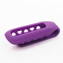 Silicone Replacement Clip Belt Holder Case Cover For Fitbit Purple