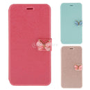 Fashionable Anti-Scratch Anti-Dust Flip Cover Wallet Card Magnetic Case Cover COMPATIBLE FOR iPhone 6 /6s Blue