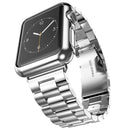 Stainless Steel Watch Band Adapter For Apple Watch 42mm Silver
