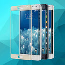 Anti-Scratch Washable Full Cover 3D Tempered Glass Screen Protector + Wet Cleaning Wipe + Dry Cleaning Wipe + Dust Absorber COMPATIBLE FOR Samsung Galaxy Note Edge N9150 Gold