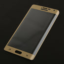 Anti-Scratch Washable Full Cover 3D Tempered Glass Screen Protector + Wet Cleaning Wipe + Dry Cleaning Wipe + Dust Absorber COMPATIBLE FOR Samsung Galaxy Note Edge N9150 Gold
