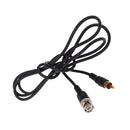 Generic BNC Male to RCA Plug Cable Wire AV TV Video Camera Adapter Connector Jack
