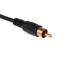 Generic BNC Male to RCA Plug Cable Wire AV TV Video Camera Adapter Connector Jack